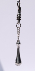 Dripweight on chain with springloaded hook 20 gr