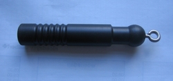 Quickchange grip for floggers,f black plastic, lightweight