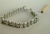 Bracelet chrome plated, small chain 