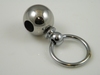 Extra closure, stainless steel ballclosure with ring 