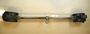 Spreizstange mit angenieteten Fesseln  aus Leder (60 cm) 